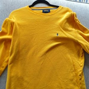Yellow Ralph Lauren sweater